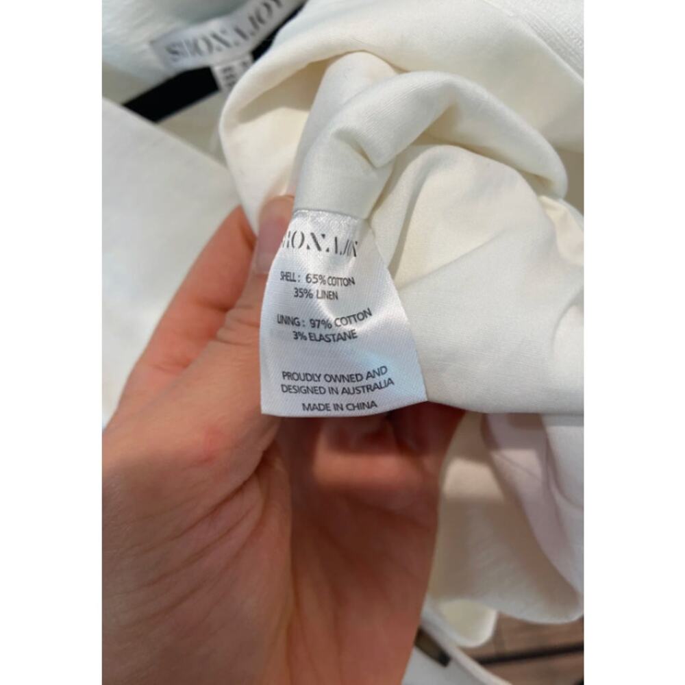 Shona Joy set - High Waisted tailored Pant with Fitted Vest Size 6 / 8 - Picture 9 of 11